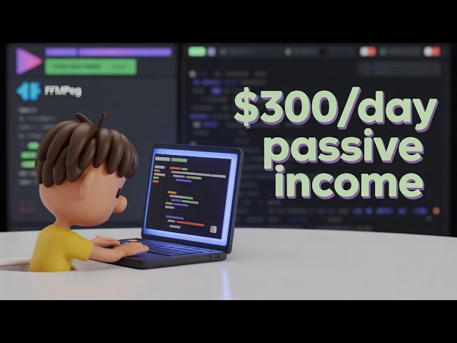 Video thumbnail for Build a Next.js Freelance Video Editor in Browser Side Hustle with FFmpeg ($300/Day Passive Income)