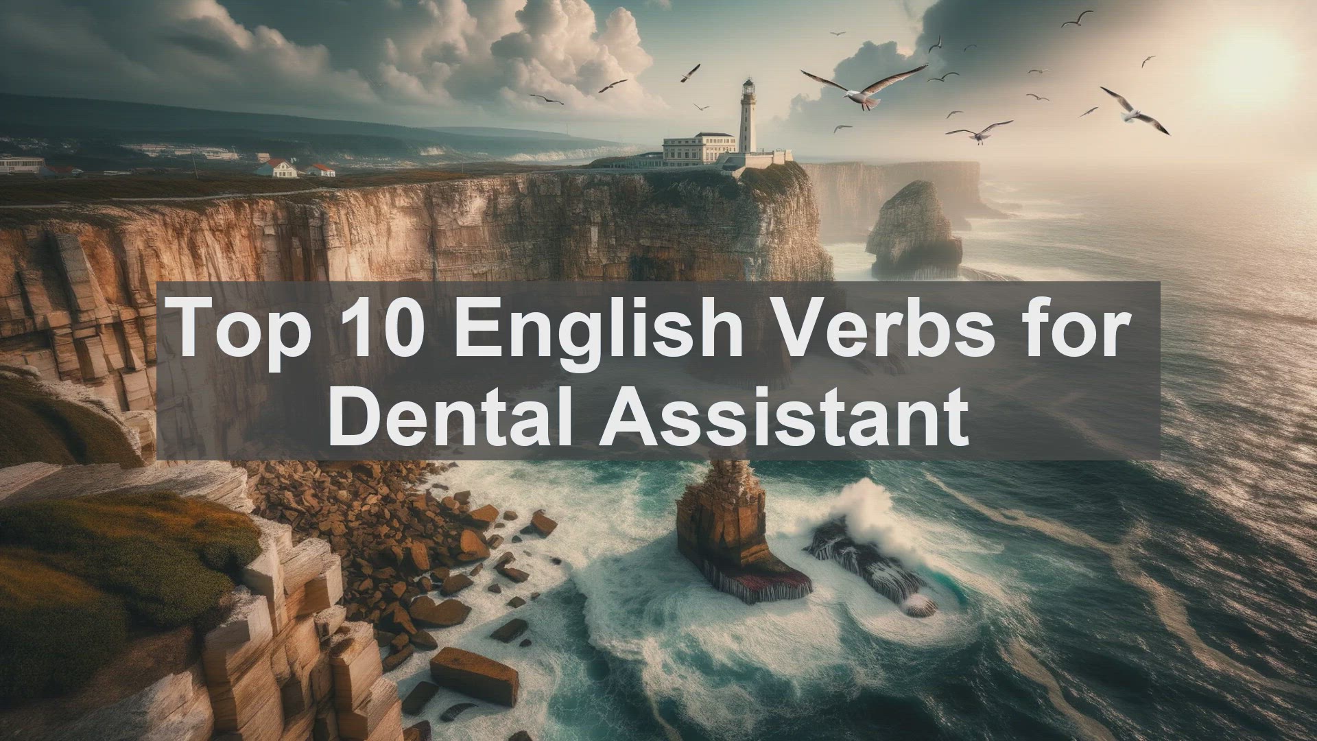'Video thumbnail for Top 10 English Verbs for Dental Assistant'