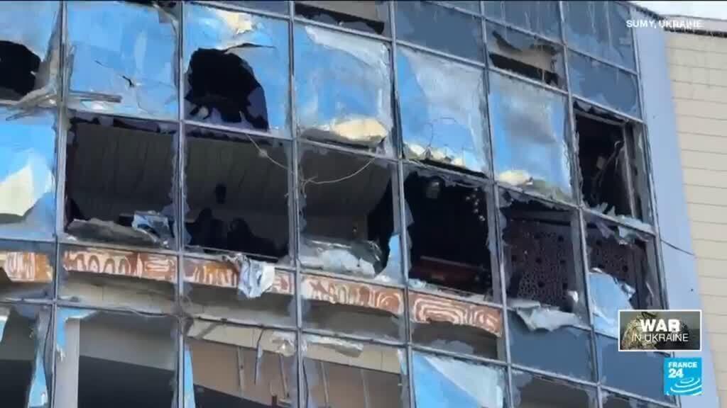 Video thumbnail for Ukrainian drone strikes on Russia kills at least 4 and wound 12 others