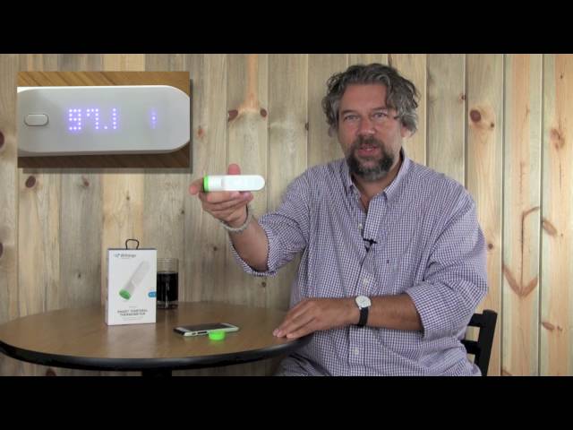 Video thumbnail for Withings Thermo Temporal Thermometer Demo & Review