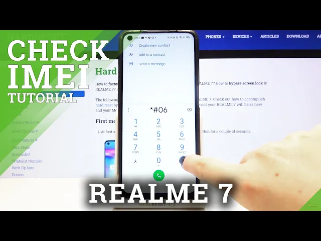 Video thumbnail for How to Locate IMEI & SN on REALME 7 – IMEI Status