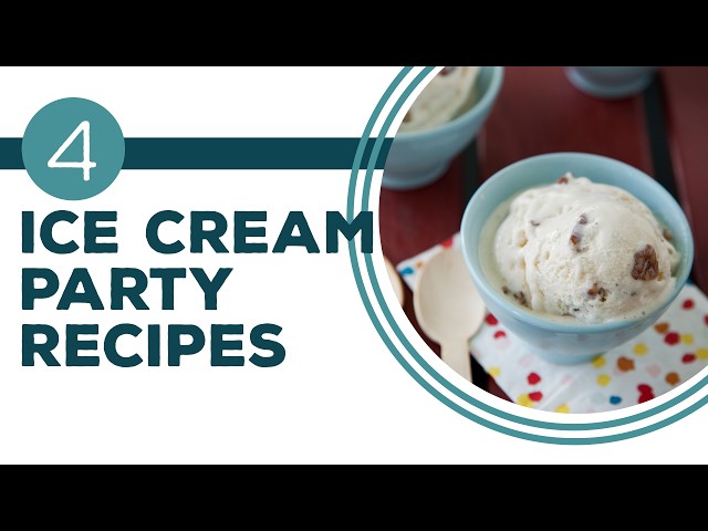 Video thumbnail for Full Episode Fridays: Ice Cream Social | 4 Ice Cream Party Recipes