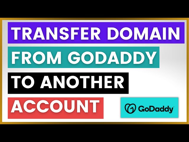 Video thumbnail for How To Transfer Domain From GoDaddy To Another GoDaddy Account? [in 2025]