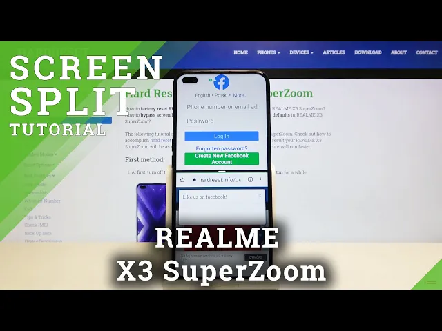Video thumbnail for How to Split Screen on REALME X3 SuperZoom – Double Screen