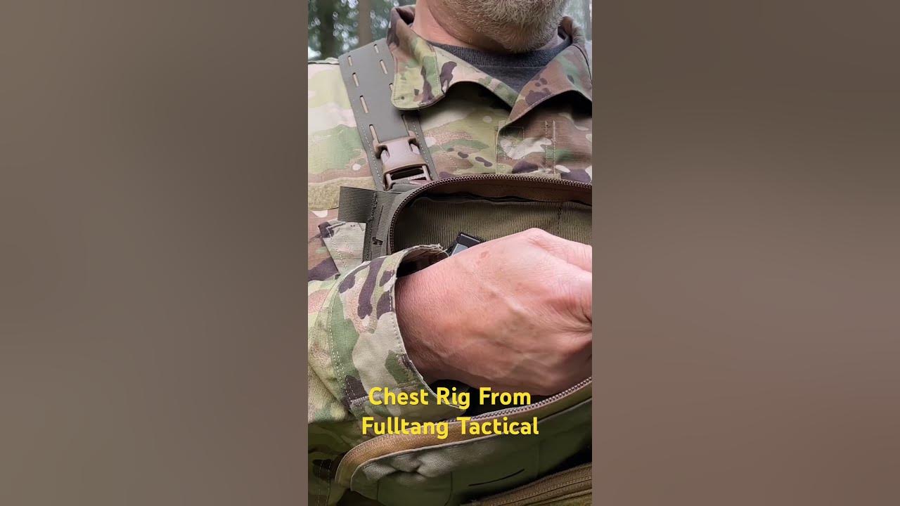 Chest Rig for Bushcraft & SHTF! Fulltang... | Open Video