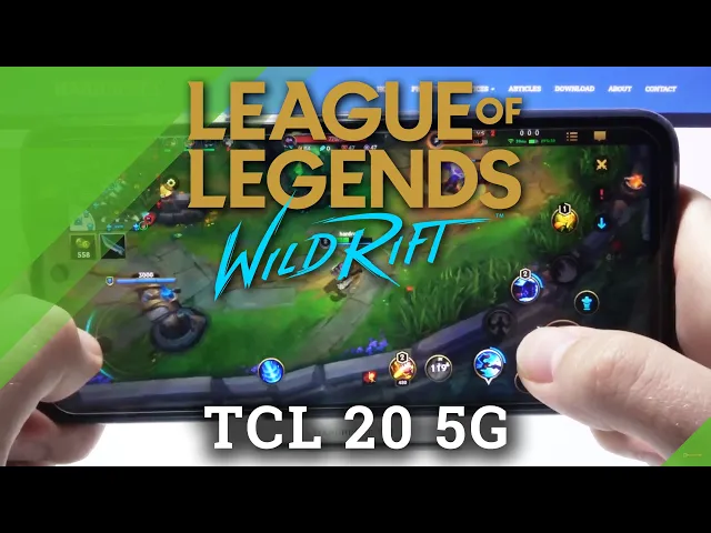 Video thumbnail for TCL 20 5G League of Legends: Wild Rift - Efficiency & Smoothness Test