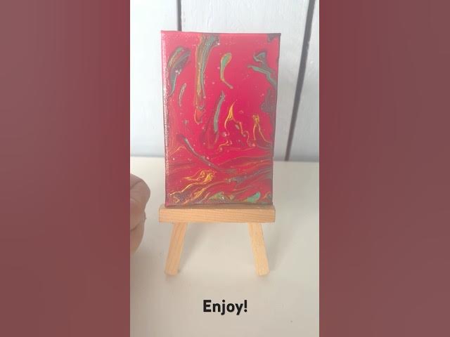 Video thumbnail for Watch This Tiny Canvas Turn Into Art!