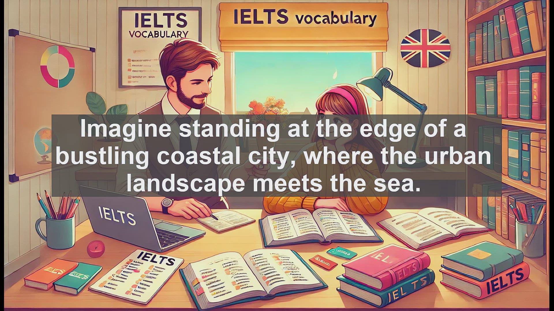 'Video thumbnail for 5000 Must Know IELTS 8.0 Vocabulary - What is a Foreshore? Coastal Geography Term Explained'