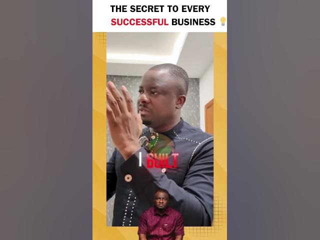 Video thumbnail for The secret to every successful business