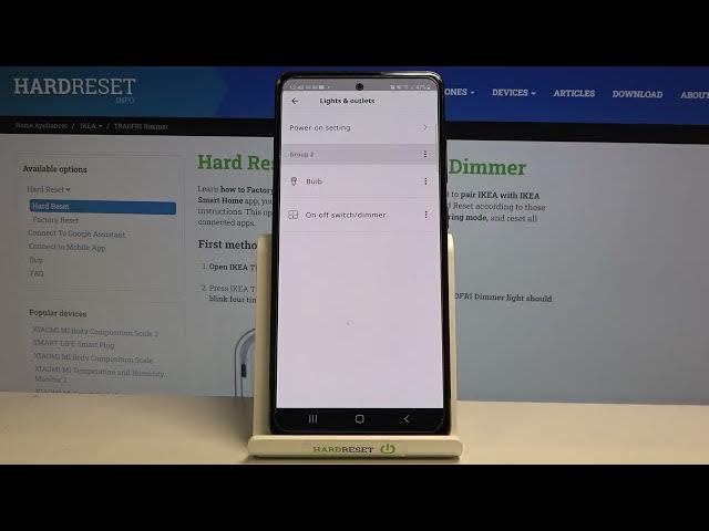 Video thumbnail for How to Delete Device in Ikea Smart home app - Remove IKEA TRADFRI Gateway from Smartphone App
