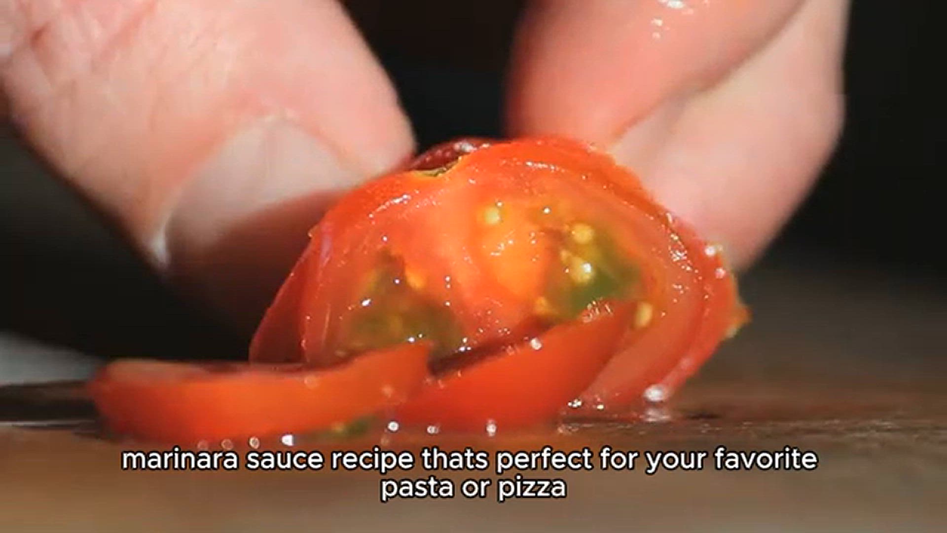 'Video thumbnail for Marinara sauce recipe'
