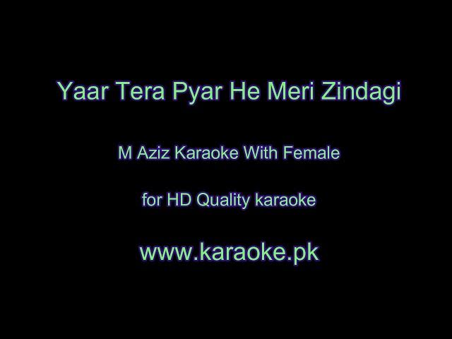 Video thumbnail for Yaar Tera Pyar He Meri Zindagi with female