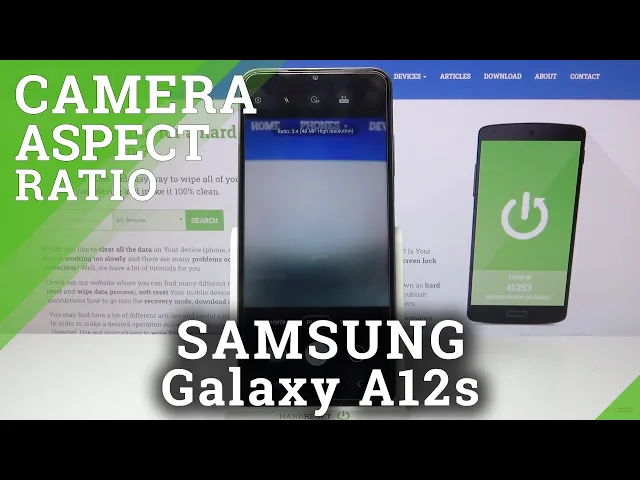 Video thumbnail for How to Change Aspect Ratio in SAMSUNG Galaxy A12s – Find Camera Ratio Settings