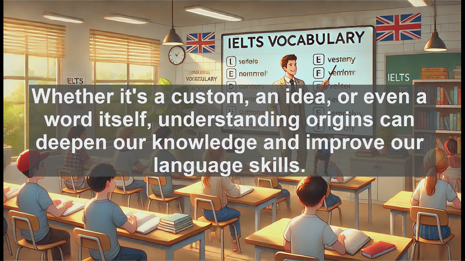 'Video thumbnail for 2500 Must Know IELTS 6.5 Vocabulary - Understanding 'Origin': Boost Your IELTS Vocabulary'