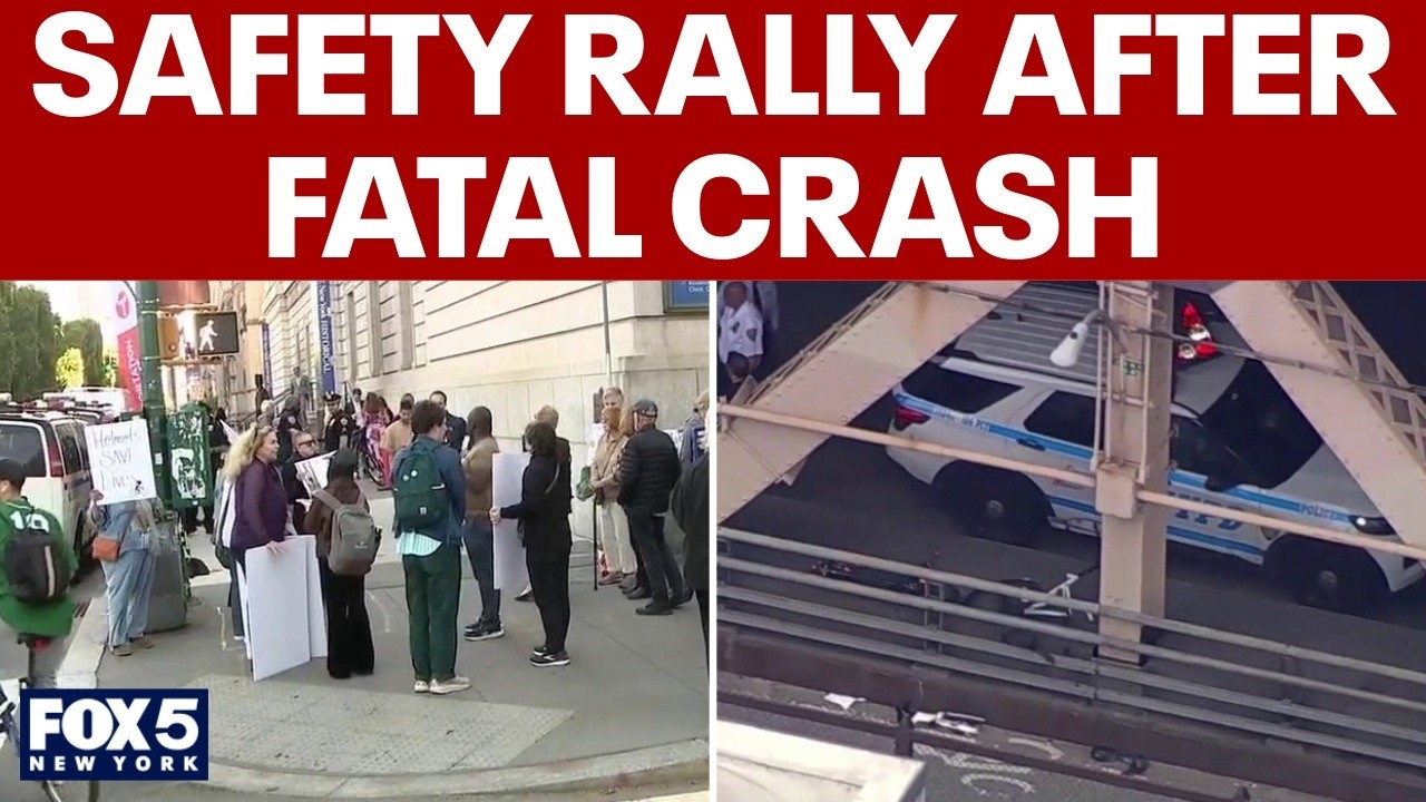 Video thumbnail for E-bike, e-scooter safety rally held after fatal crash