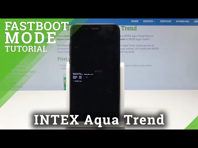 Video thumbnail for How to Open Fastboot Mode in INTEX Aqua Trend - Use & Quit Fastboot