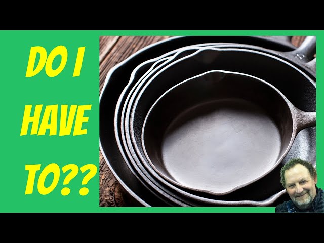 Video thumbnail for Do I Need To Season A New Lodge Cast Iron Skillet?
