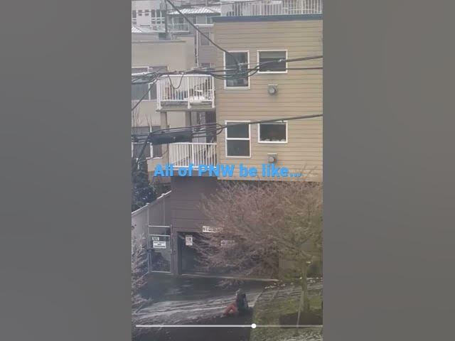 Video thumbnail for PNW ice storm 2022 from Portland to Puget Sound!