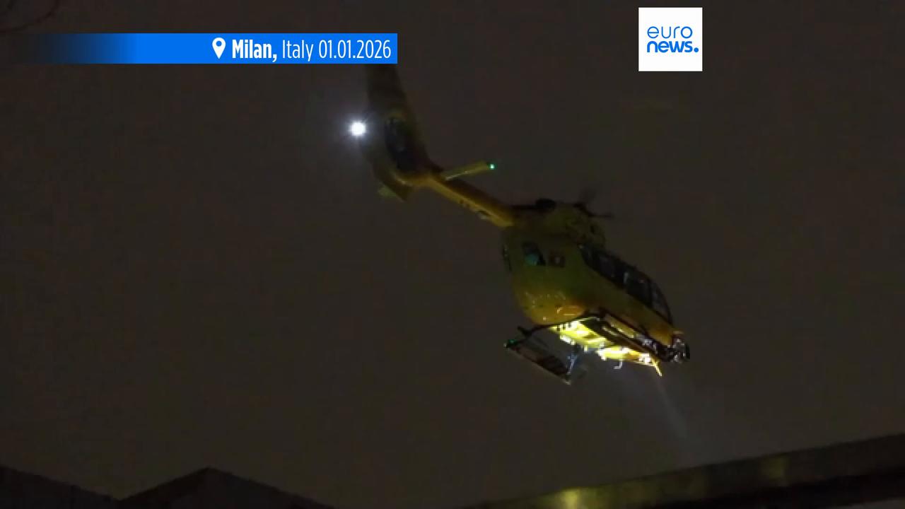 Video thumbnail for Deadly Swiss Alps bar fire likely started by sparklers, authorities say