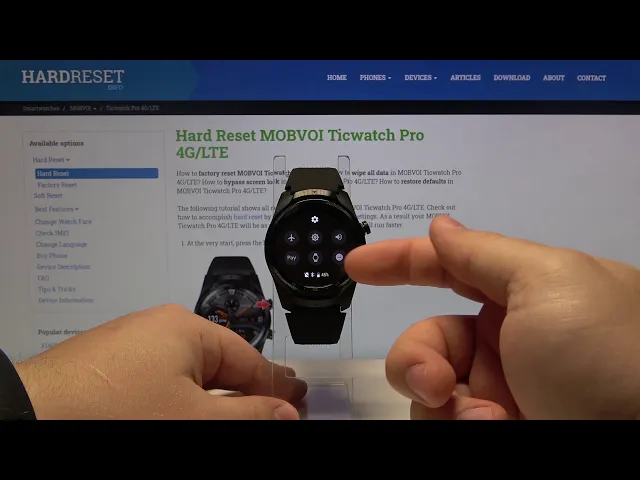 Video thumbnail for Silent Mode in MOBVOI TicWatch Pro 4G – Mute Sounds & Vibrations