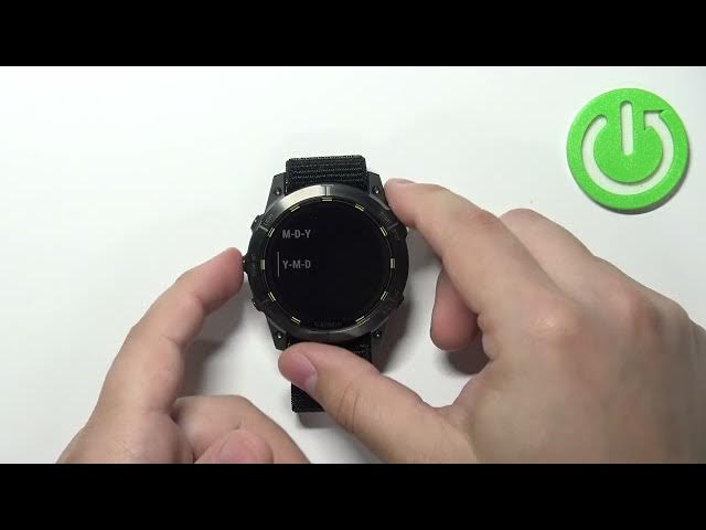 Video thumbnail for How to Change from 12 Hour Format to 24 Hour on Garmin Enduro 2 Watch - Switch Time Format on Garmin