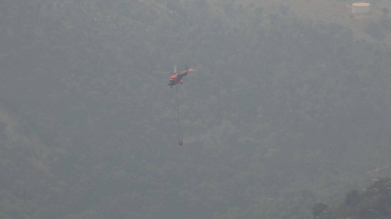 Video thumbnail for Spain: Aerial crews combat wildfire in Spain’s Sierra de Espadan.