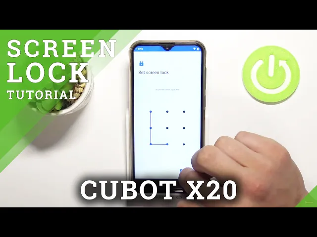 Video thumbnail for How to Hide Pattern Lines in Cubot X20 - Access Screen Lock Settings