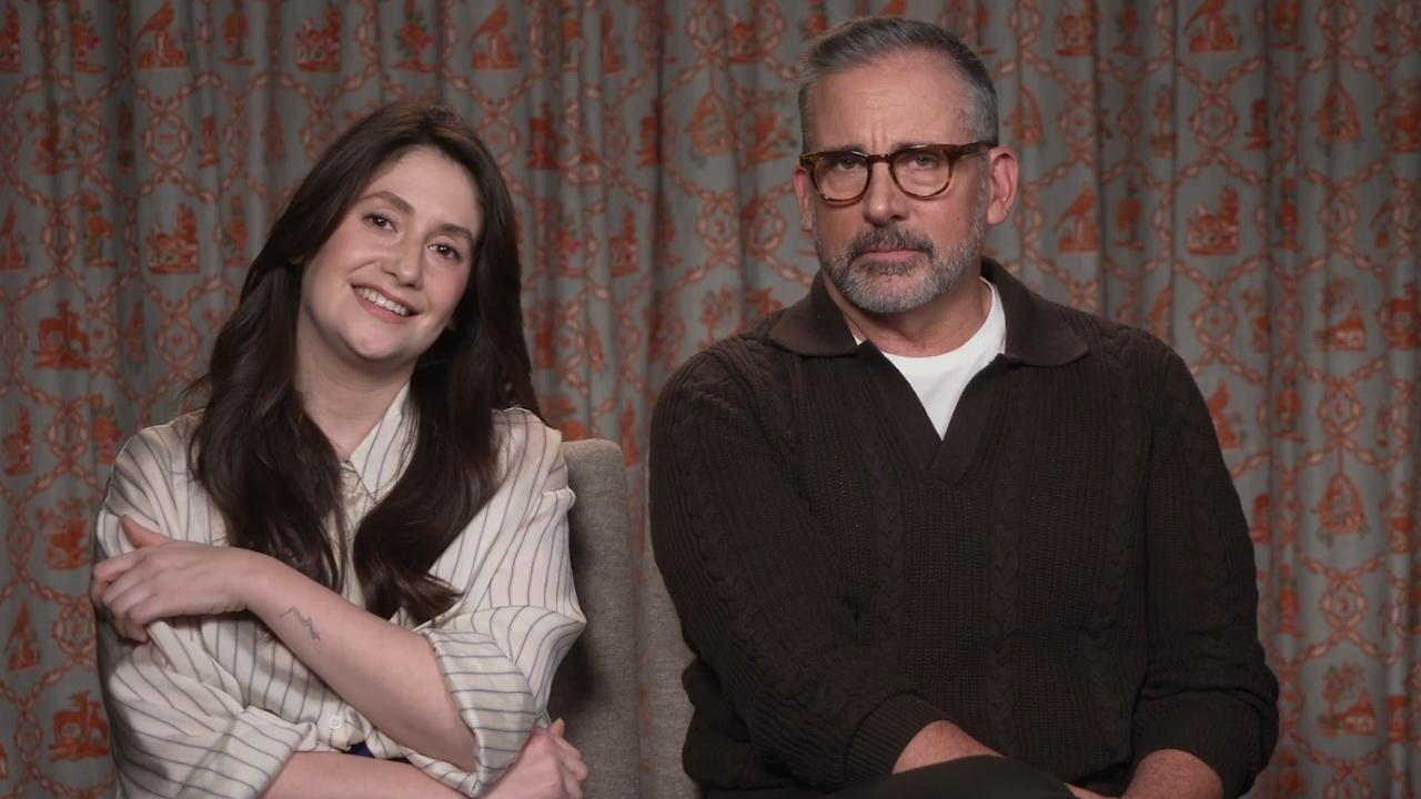 Video thumbnail for 'Rooster's Steve Carell And Bill Lawrence Were Shocked To Learn They Missed A Major 'The Office' Easter Egg