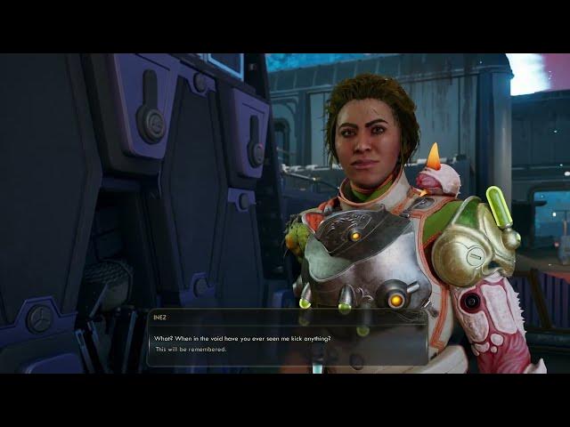 Video thumbnail for The Outer Worlds 2 - Half-Truths In Advertising: Orlin Crawford Interviews Inez Lie Choice Gameplay