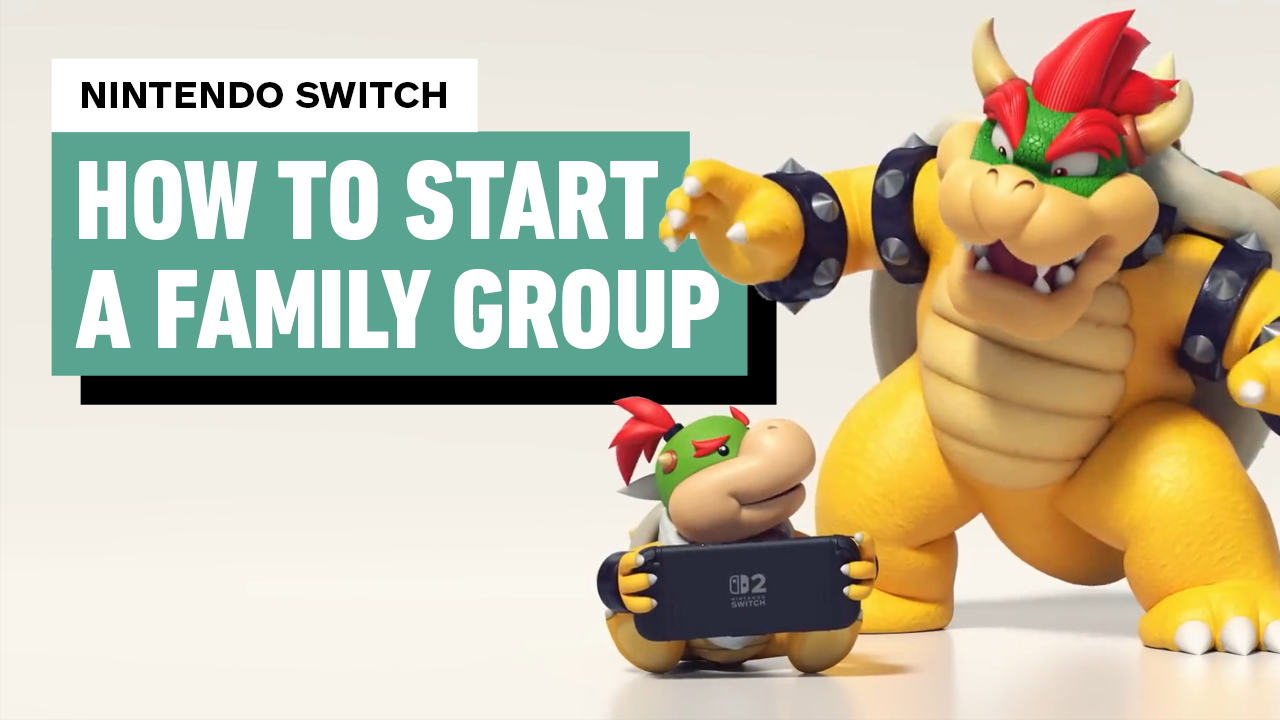 Video thumbnail for How to Start A Nintendo Family Group for Nintendo Switch