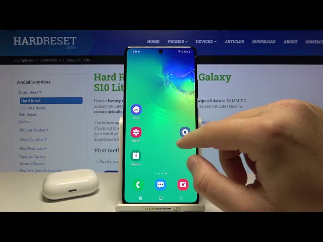 Video thumbnail for How to Disable Always on Display on SAMSUNG Galaxy S10 Lite – Manage Always on Display