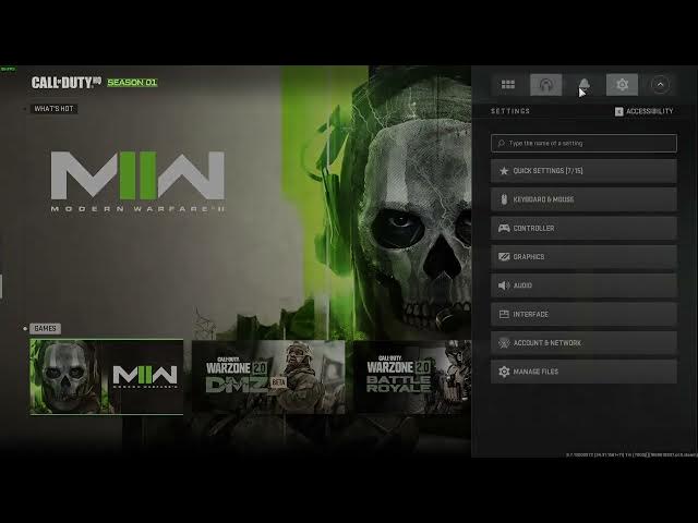 Video thumbnail for Call Of Duty Warzone 2.0 - How To Change Crouch Behavior From Toggle To Hold