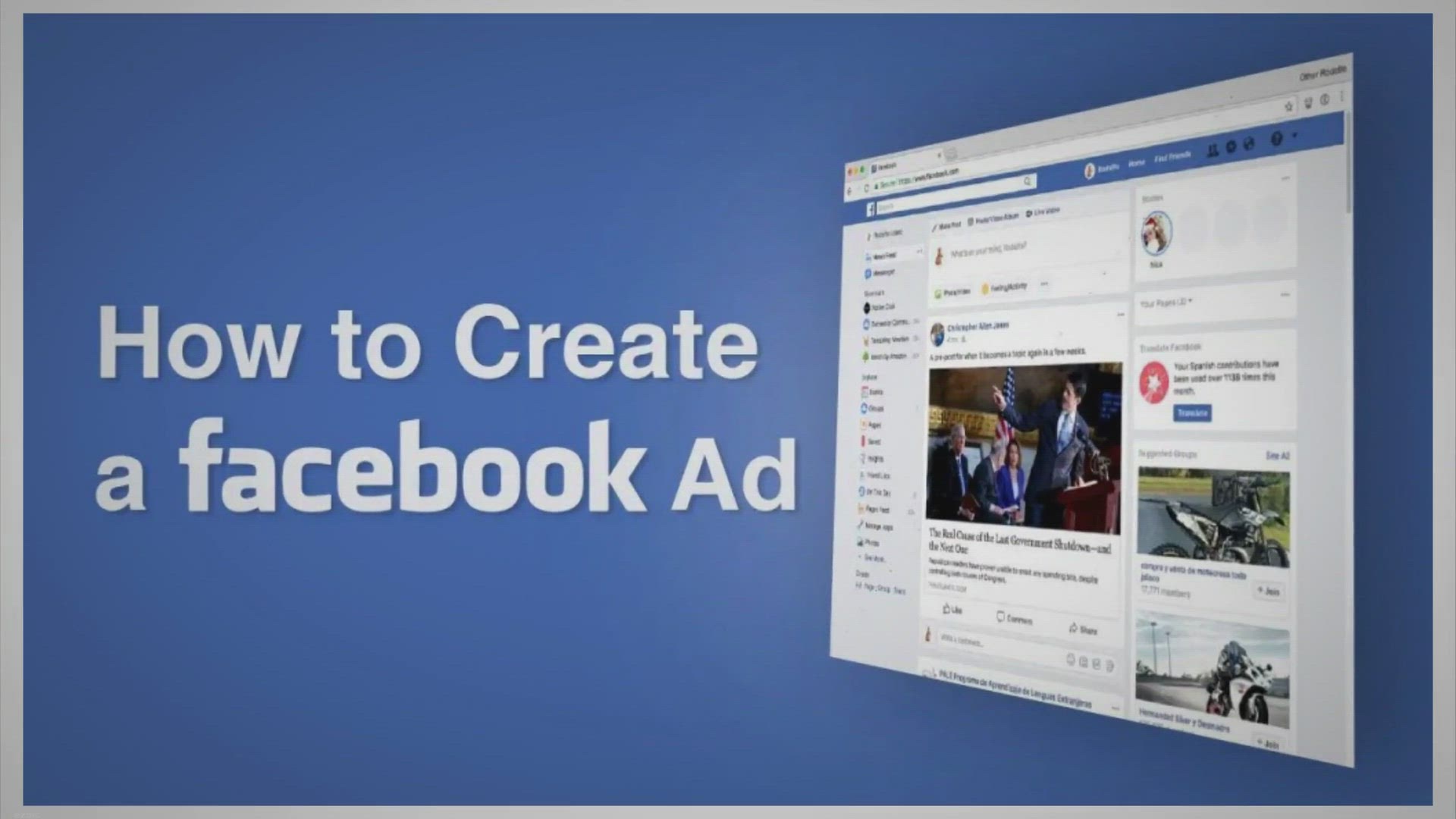 Video thumbnail for How to Create Facebook Ads: A Step-by-Step Guide for Success