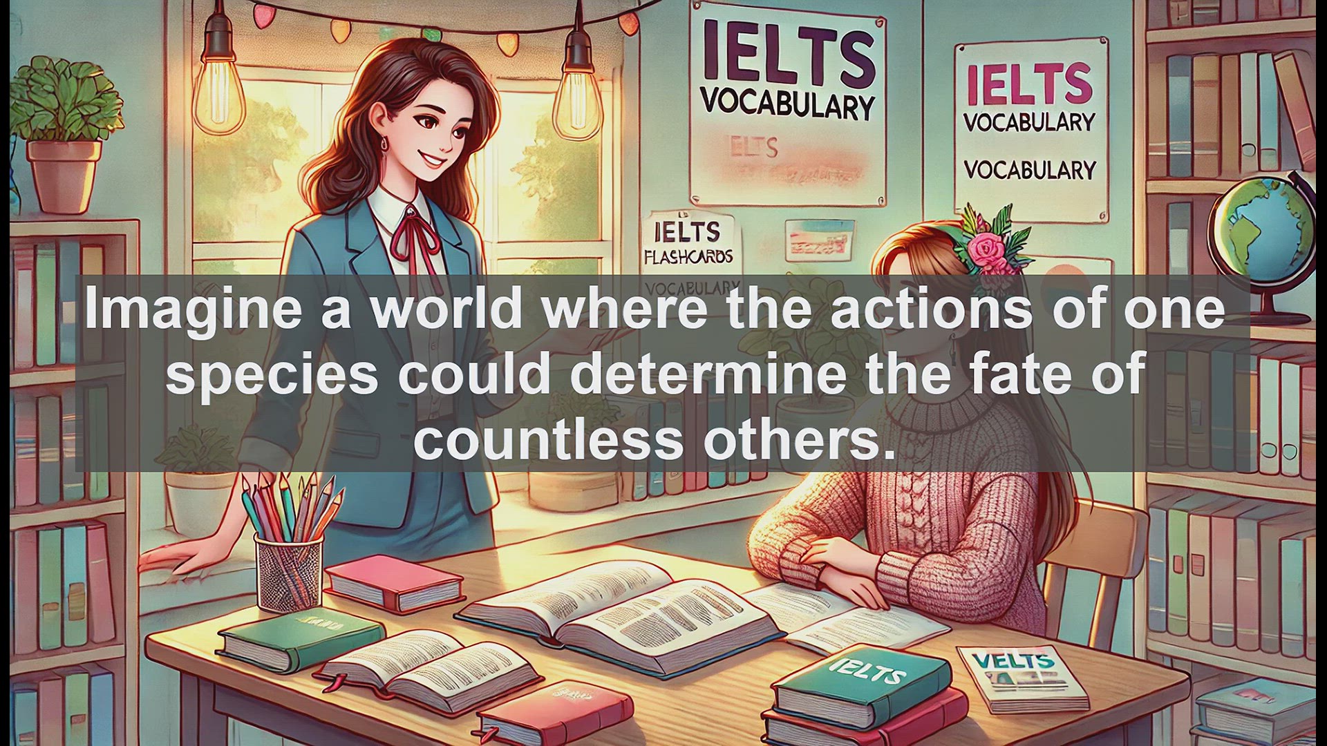 'Video thumbnail for 5000 Must Know IELTS 8.0 Vocabulary - Understanding 'Endanger': A Key Word for IELTS Success'