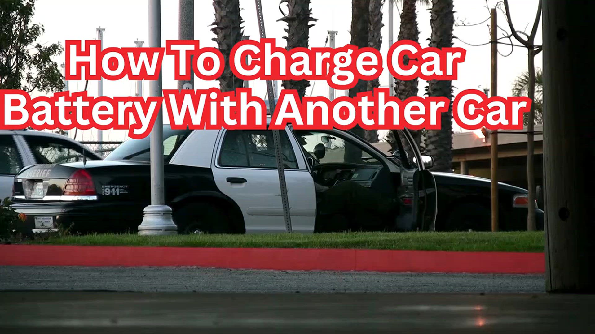 'Video thumbnail for How To Charge Car Battery With Another Car'