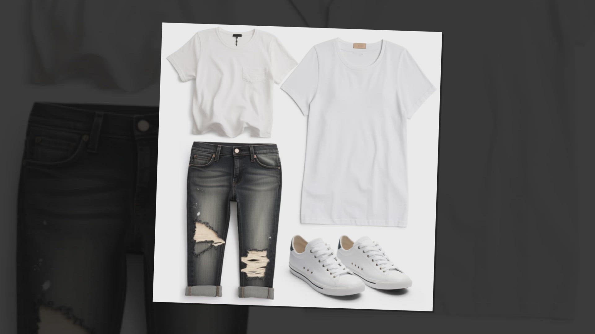 Video thumbnail for How To Wear Cuffed Jeans With Sneakers