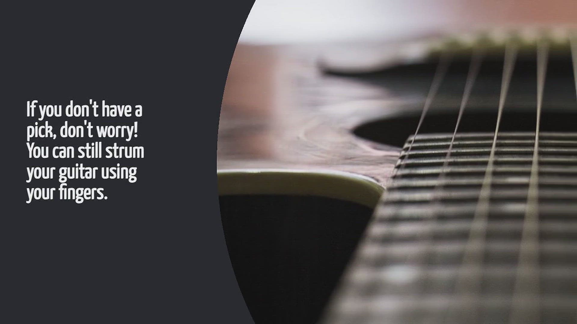 Video thumbnail for How To Strum Guitar Without Pick