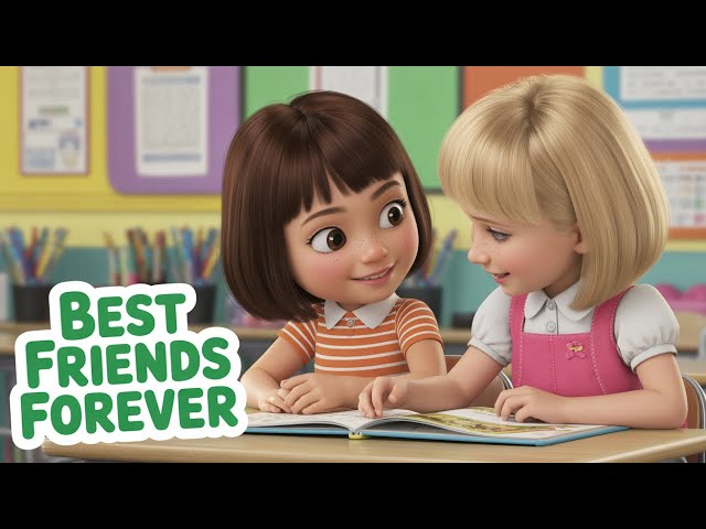 Video thumbnail for “Growing Together with Gupi 👧” and she loves her friend in class room…”🎨✨@animx-studio