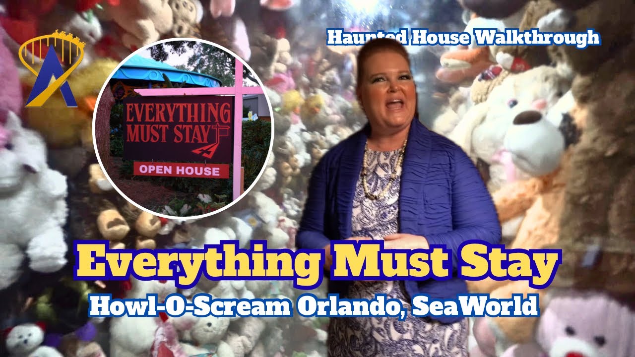 Video thumbnail for Everything Must Stay Haunted House | Howl-O-Scream Orlando 2026