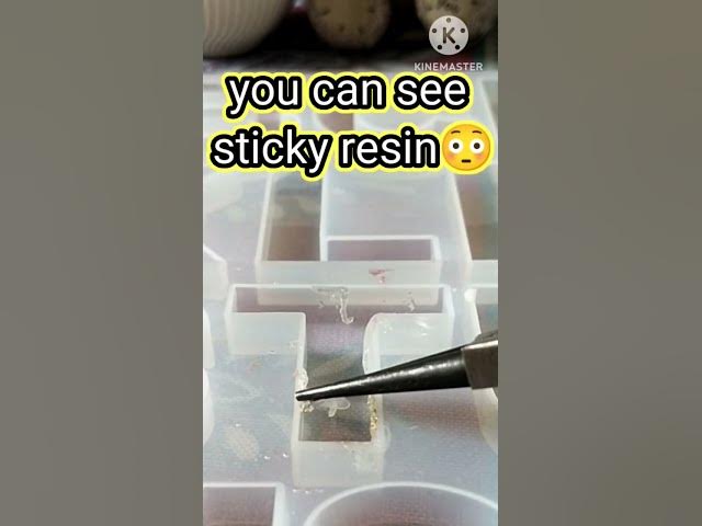 Video thumbnail for How to clean🧹 silicone mold from sticky resin 🧴#shorts#ytshorts #handmade #diy @busymomcraft