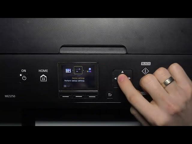 Video thumbnail for Canon MG5700   Change language