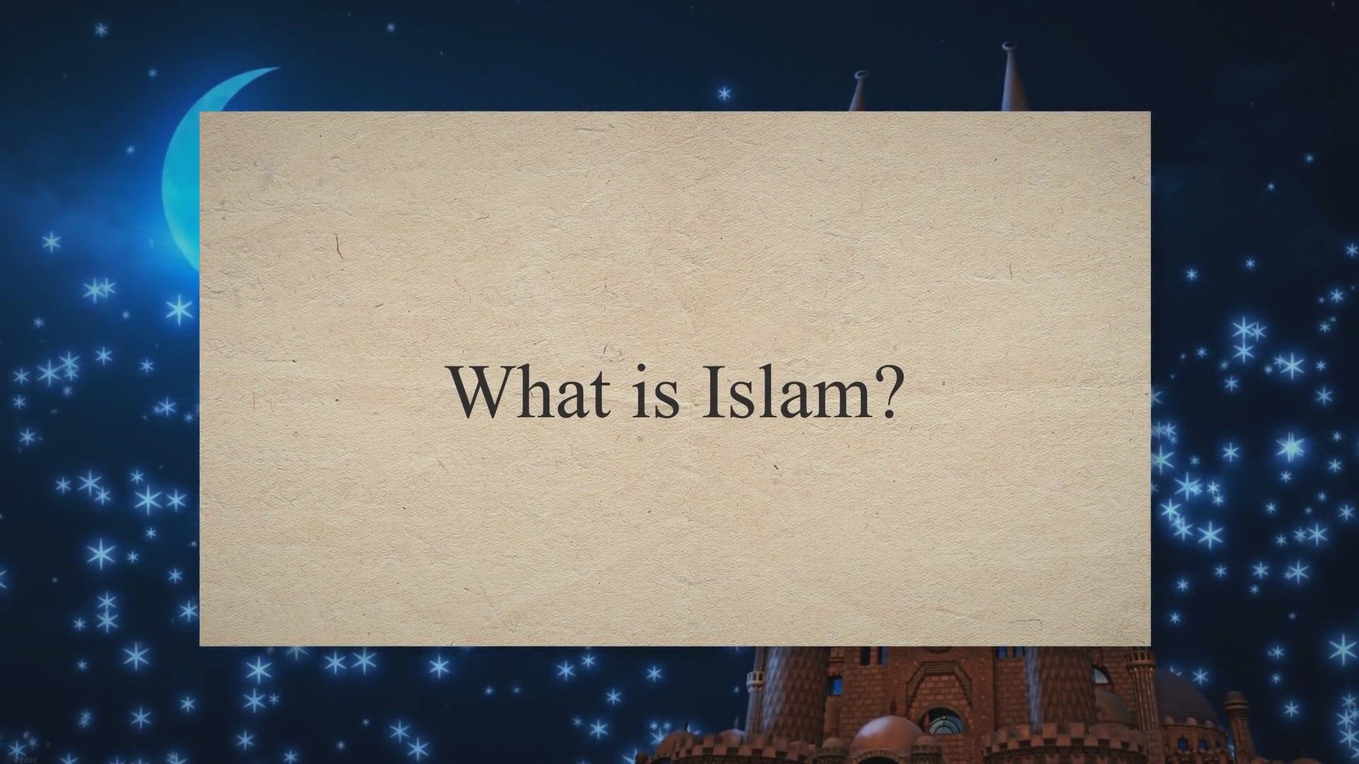 Video thumbnail for What Is Islam? Why Did Islam Spread So Quickly?