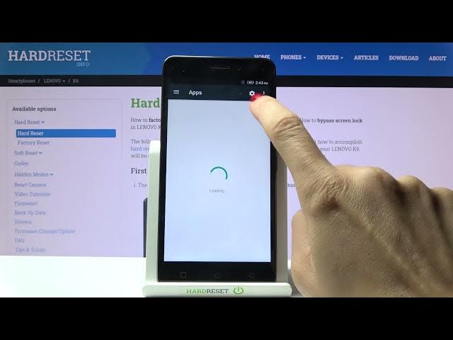 Video thumbnail for How to Reset Apps on Lenovo K6 – Restore Apps to Defaults