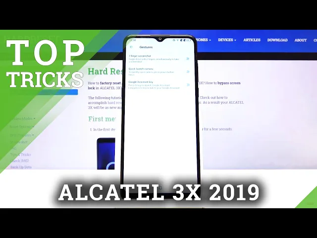 Video thumbnail for Top Tricks for ALCATEL 3X – Cool Features / Super Options