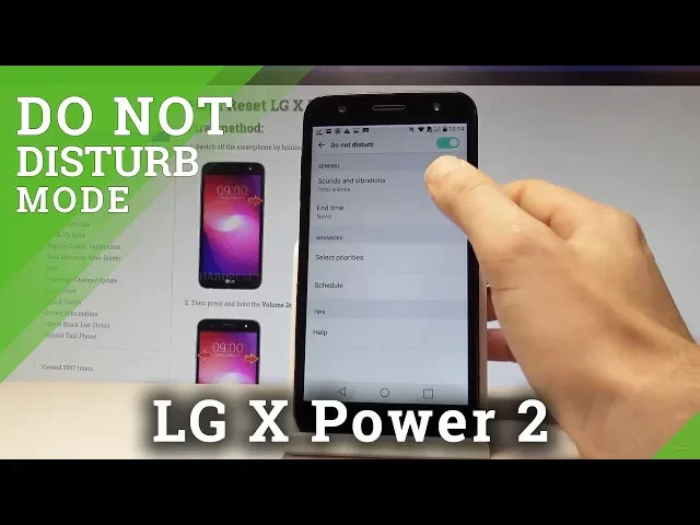 Video thumbnail for How to Use Do Not Disturb on LG X Power2 |HardReset.info