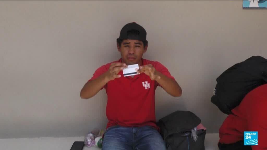 Video thumbnail for US sends 68 migrants back to Honduras and Colombia in first voluntary deportation