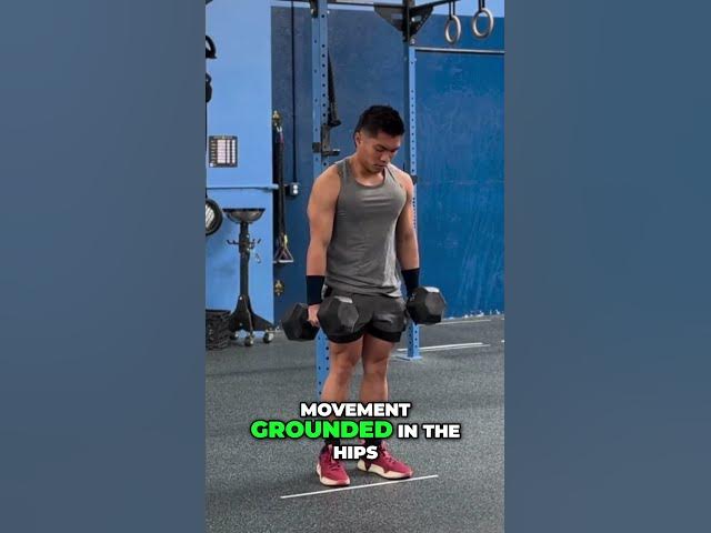 Video thumbnail for Double Dumbbell Deadlifts: Unlock Your Hips & Crush Your Squats!