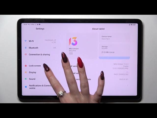 Video thumbnail for How to change Display Refresh Rate on Xiaomi Pad 5 / How make display of Xiaomi Pad 5 smooth