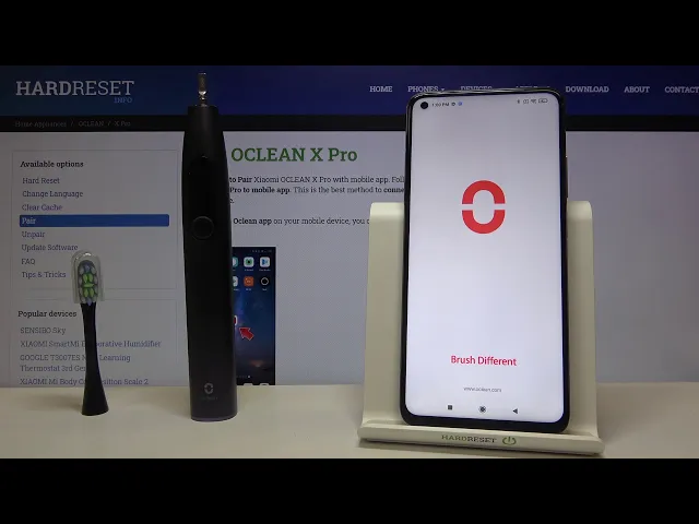 Video thumbnail for How to Unpair Oclean X Pro Sonic Toothbrush from the Smartphone