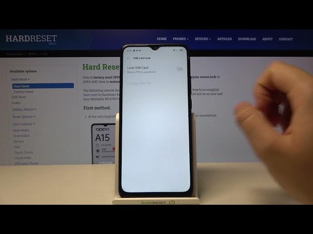Video thumbnail for How to Set Up PIN on SIM Card in OPPO A15?